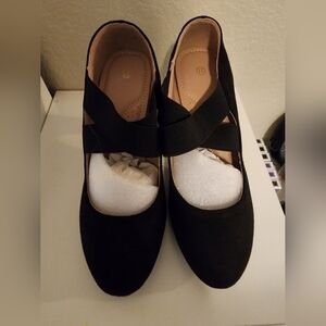 Black Slip On Dress Shoes